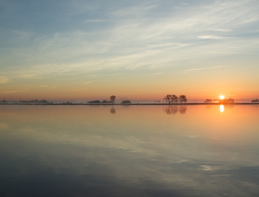 zonsopkomst kagerplassen